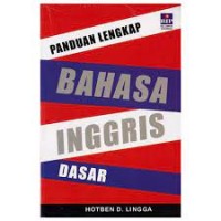 Panduan Langkap Bahasa inggris dasar