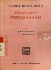 Pembahasan Buku ekonomi perusahaan