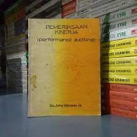 Pemeriksaan kinerja ( performance auditing)