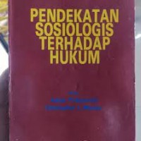 pendekatan sosiologi terhadap hukum