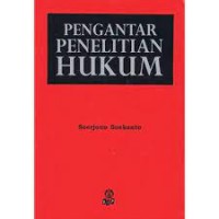 Pengantar Penelitian Hukum