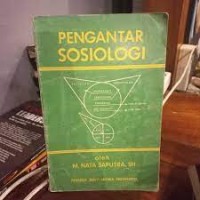 Pengantar sosiologi hukum