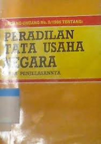 Peradilan tata usaha negara