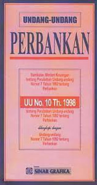 undang-undang perbankan