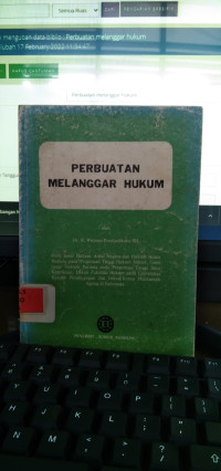 Perbuatan melanggar hukum