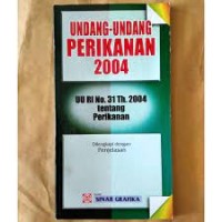 Undang-undang  republik indonesia tentang perikanan