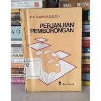 perjanjian pemborongan