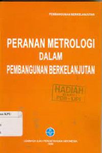 Peranan metrologi dalam pembangunan berkelanjutan