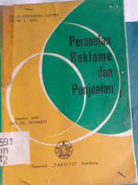 Persoalan Reklame dan Penjualan