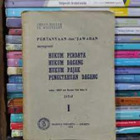 pertanyaan dan jawaban mengenai hukum perdata hukum dagang hukum pajak pengetahuan dagang