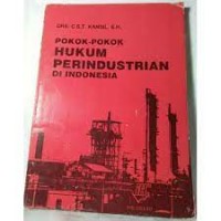 pokok-pokok hukum perindustrian di indonesia