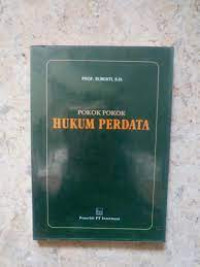 Pokok-pokok hukum  perdata