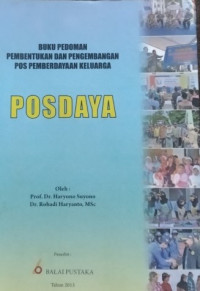 Buku pedoman pembentukan dan pengembangan pos pemberdayaan keluarga POSDAYA