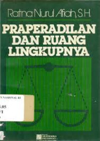 Praperadilan dan ruangan lingkunganya