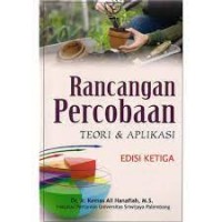 Rancangan percobaan Teori & Aplikasi