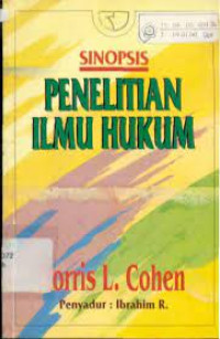 Sinopsis penelitian ilmu hukum