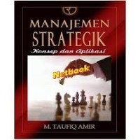 Manajemen Strategik : Konsep dan aplikasi