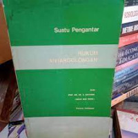 suatu pengantar hukum antar golongan