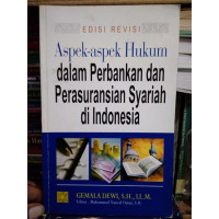 Aspek-aspek Hukum : dalam perbankan dan perasuransian syariah di indonesia