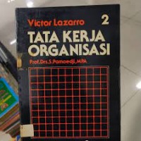 Tata kerja organisasi  victor lazrro  2