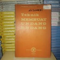 Teknik membuat undang-undang