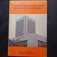 Teknik perdagangan efek di bursa efek indonesia