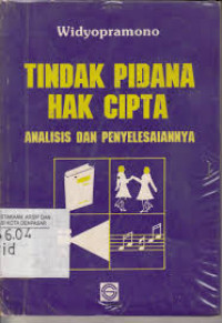 Tindak pidana hak cipta