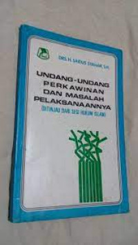 undang-undang perkawinan dan masalah pelaksanaanya