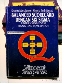 Siatem manajemen kinerja terintegritas balanced scorecard